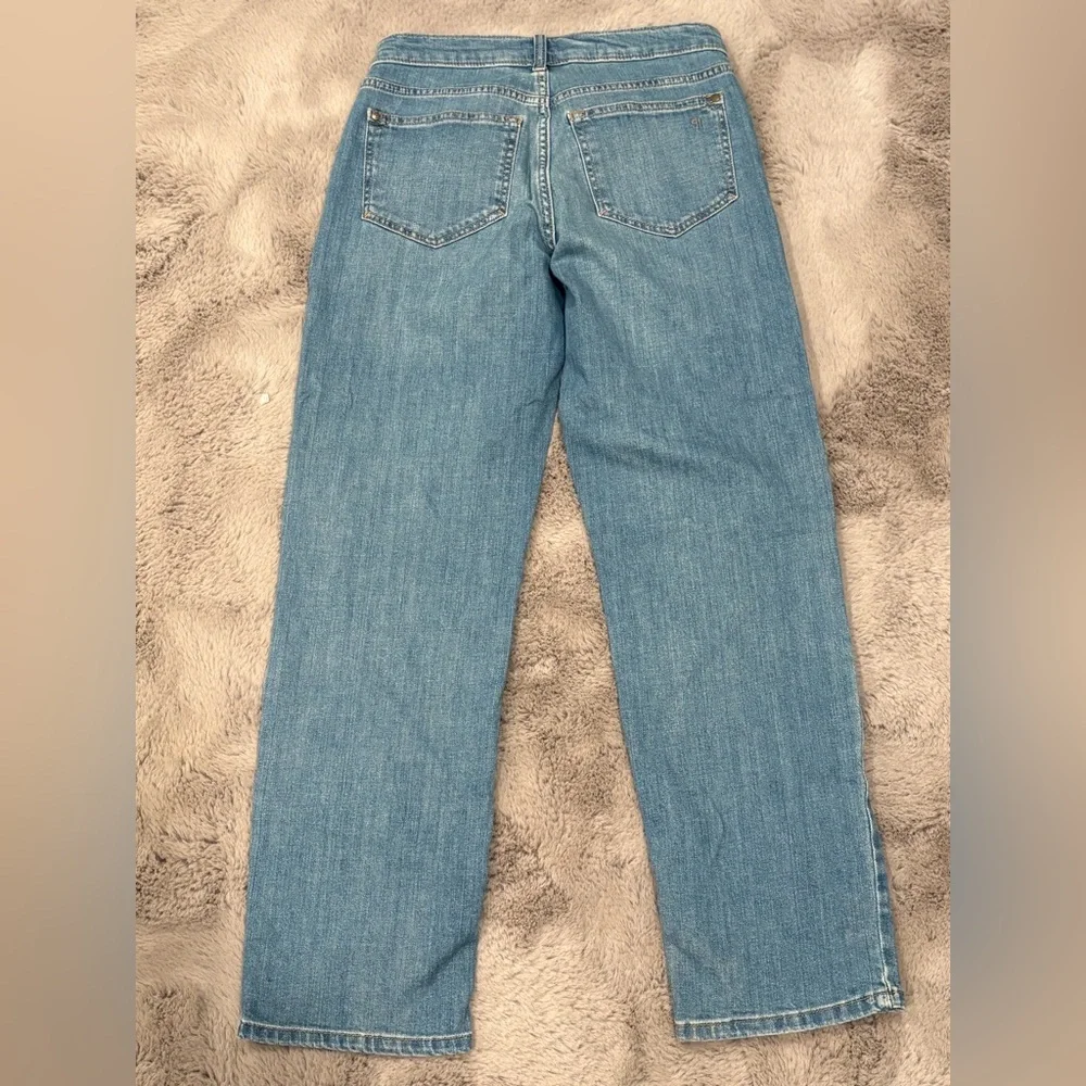 Pilcro Light Blue Straight-Leg Jeans - Picture 7 of 10